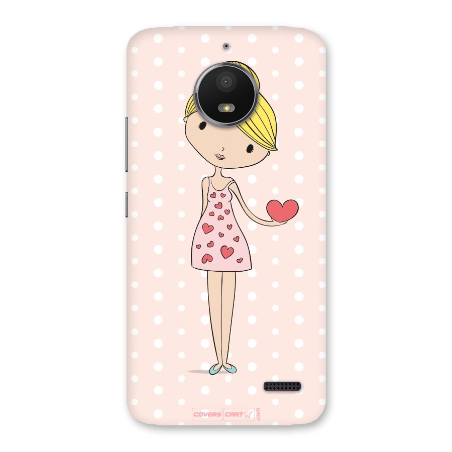 My Innocent Heart Back Case for Moto E4