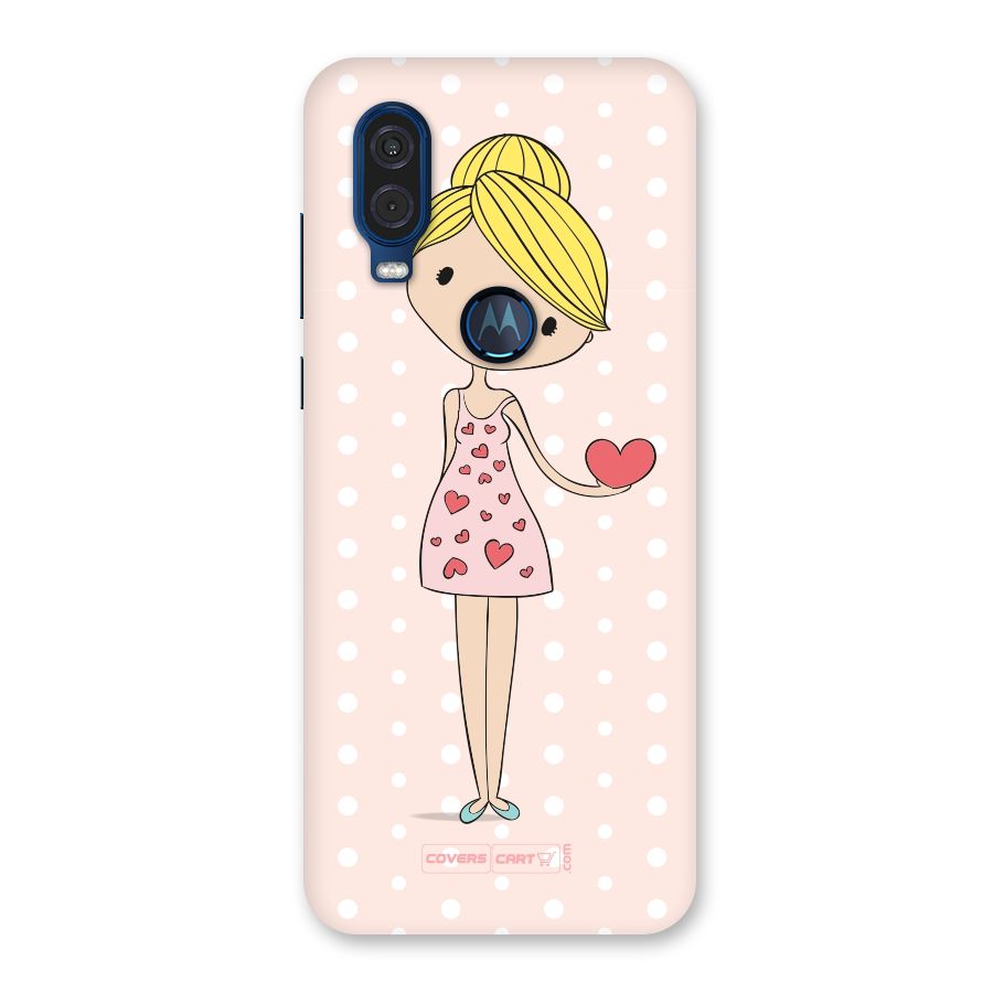 My Innocent Heart Back Case for Motorola One Vision