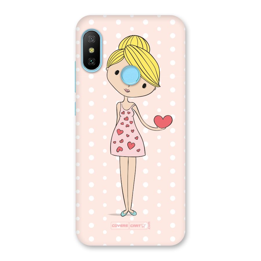 My Innocent Heart Back Case for Redmi 6 Pro