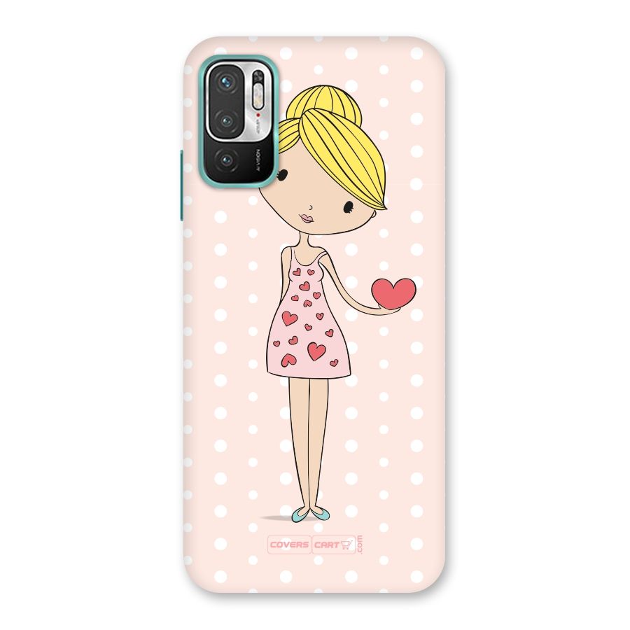 My Innocent Heart Back Case for Redmi Note 10T 5G