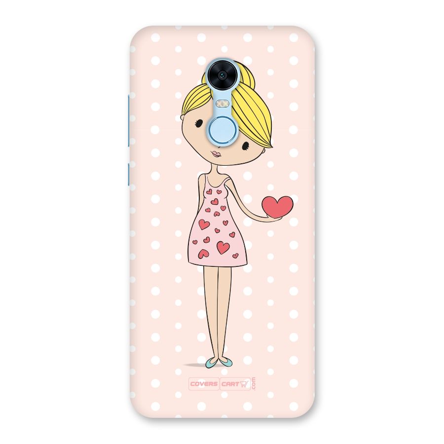 My Innocent Heart Back Case for Redmi Note 5