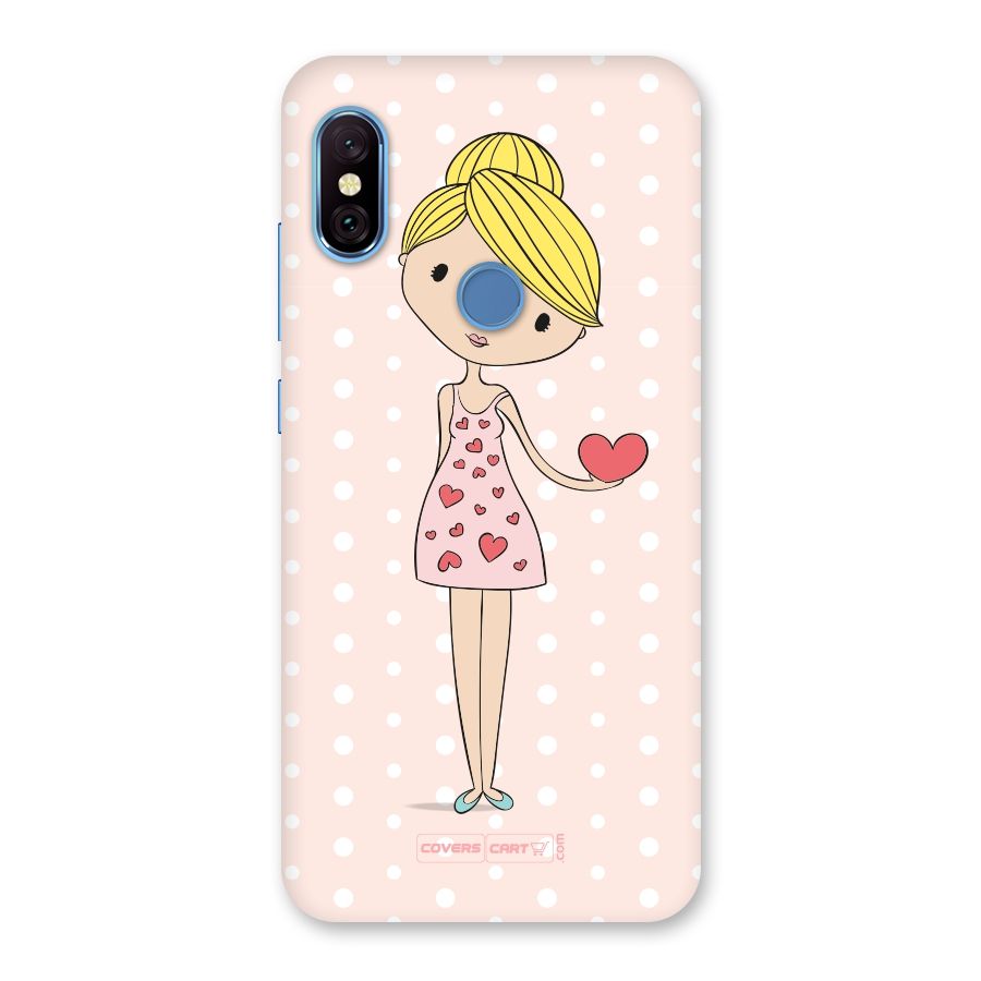 My Innocent Heart Back Case for Redmi Note 6 Pro