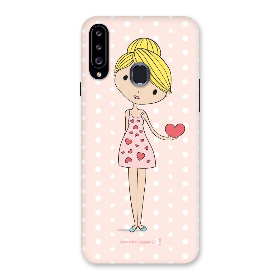 My Innocent Heart Back Case for Samsung Galaxy A20s