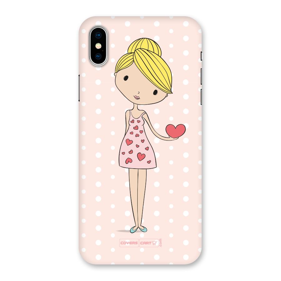 My Innocent Heart Back Case for iPhone XS