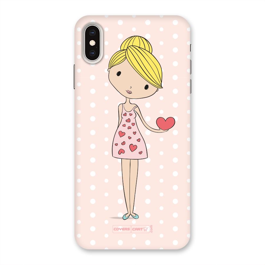 My Innocent Heart Back Case for iPhone XS Max