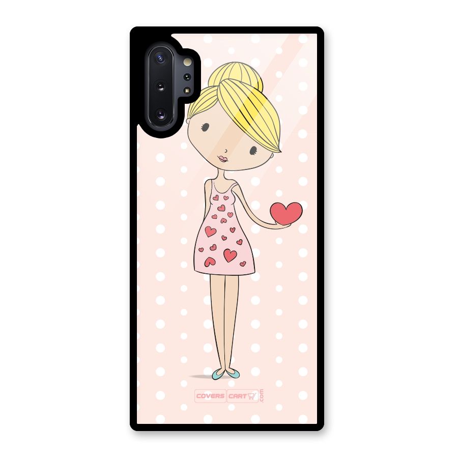 My Innocent Heart Glass Back Case for Galaxy Note 10 Plus