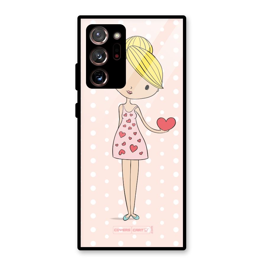 My Innocent Heart Glass Back Case for Galaxy Note 20 Ultra