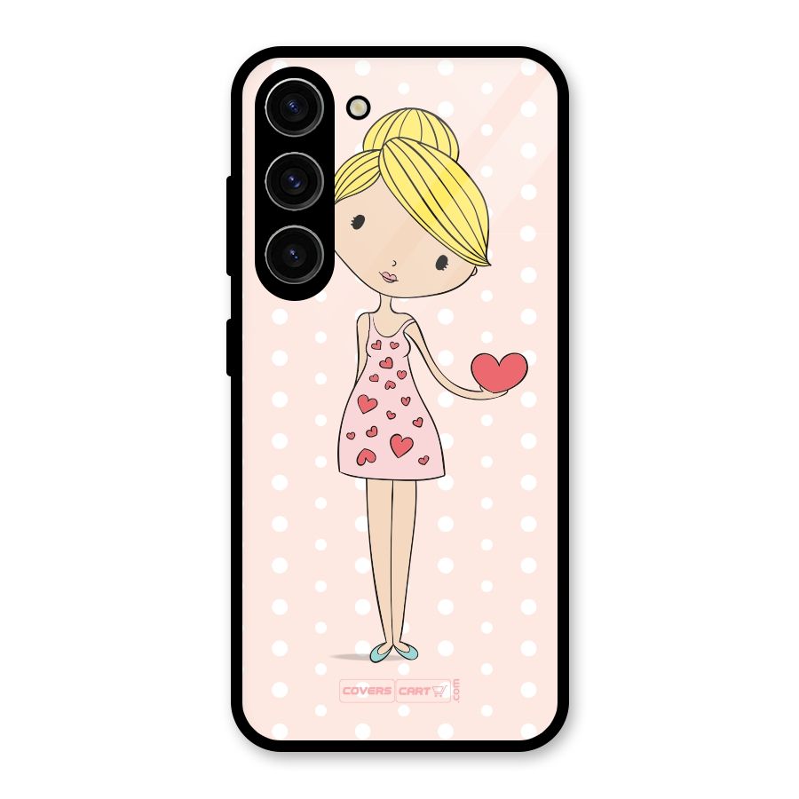 My Innocent Heart Glass Back Case for Galaxy S23