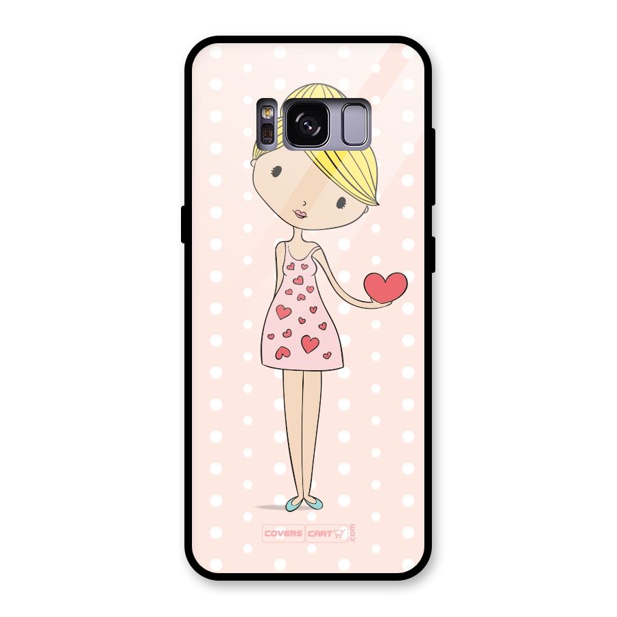My Innocent Heart Glass Back Case for Galaxy S8
