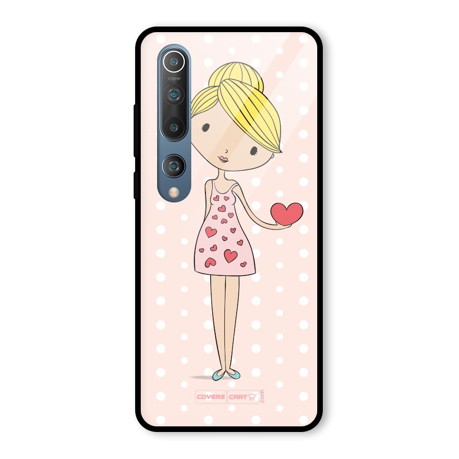 My Innocent Heart Glass Back Case for Mi 10