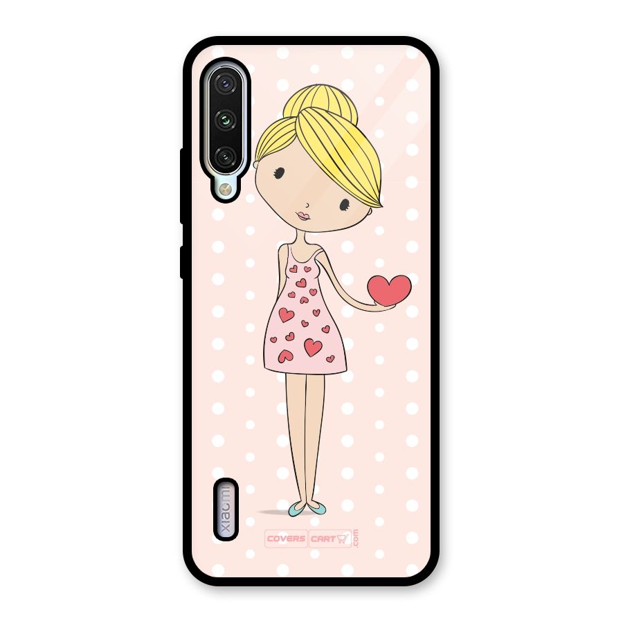 My Innocent Heart Glass Back Case for Mi A3