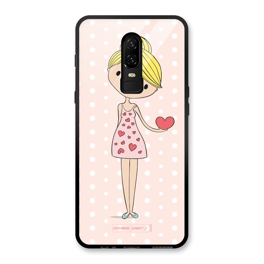 My Innocent Heart Glass Back Case for OnePlus 6