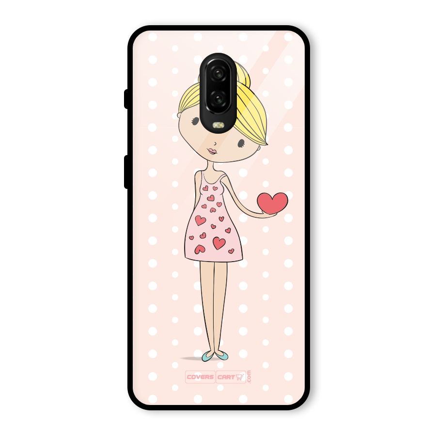 My Innocent Heart Glass Back Case for OnePlus 6T