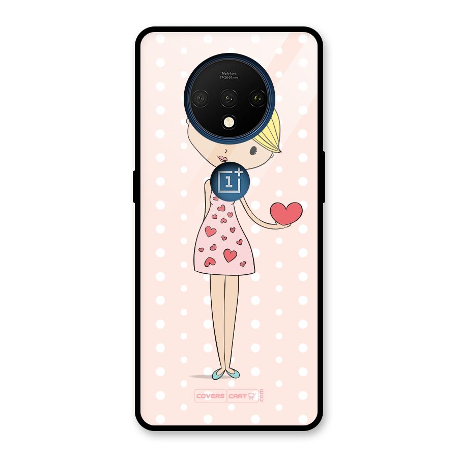 My Innocent Heart Glass Back Case for OnePlus 7T