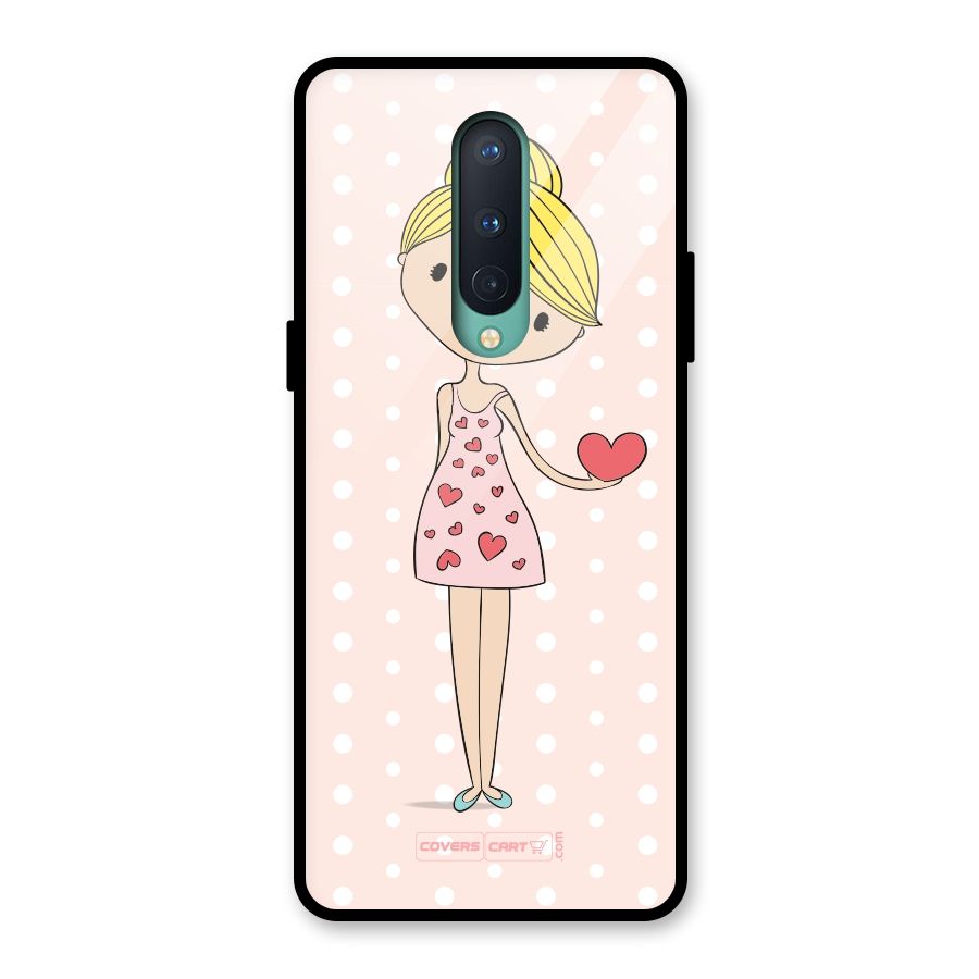 My Innocent Heart Glass Back Case for OnePlus 8