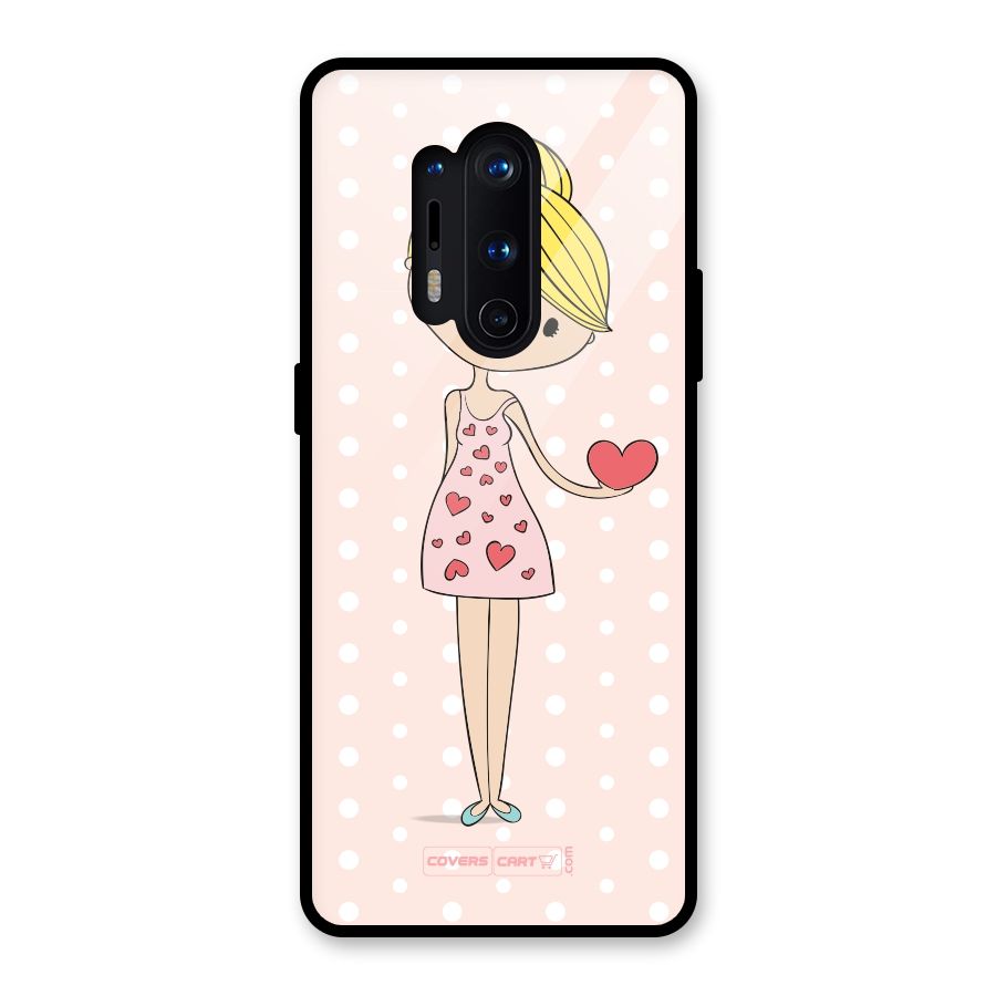 My Innocent Heart Glass Back Case for OnePlus 8 Pro