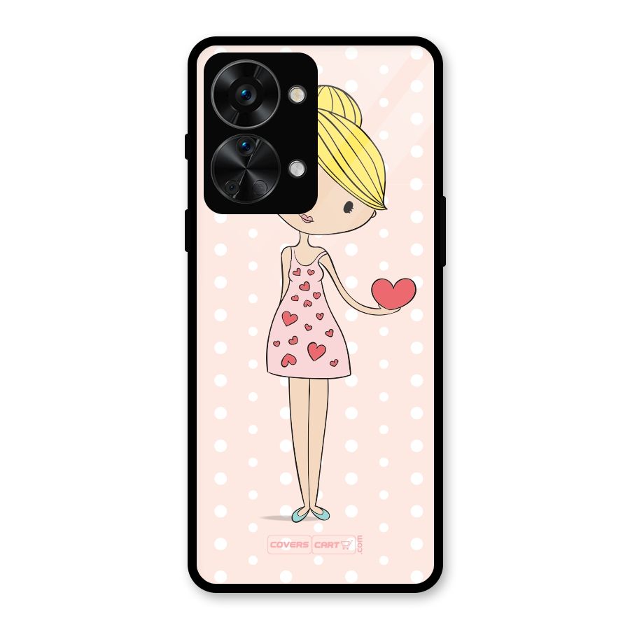 My Innocent Heart Glass Back Case for OnePlus Nord 2T