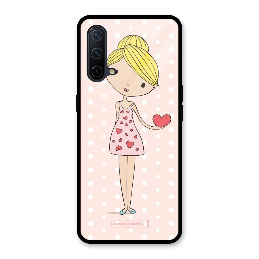 My Innocent Heart Glass Back Case for OnePlus Nord CE 5G