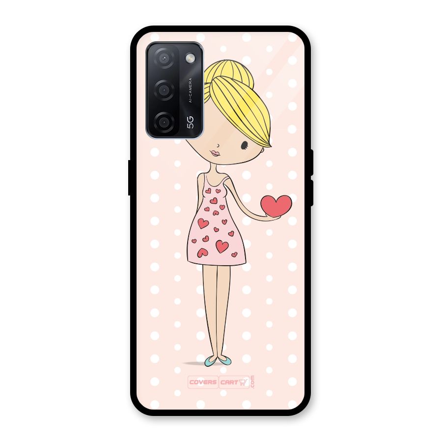 My Innocent Heart Glass Back Case for Oppo A53s 5G