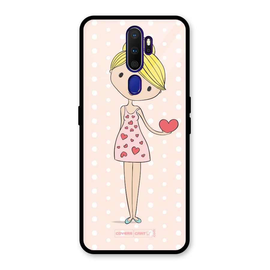 My Innocent Heart Glass Back Case for Oppo A9 (2020)