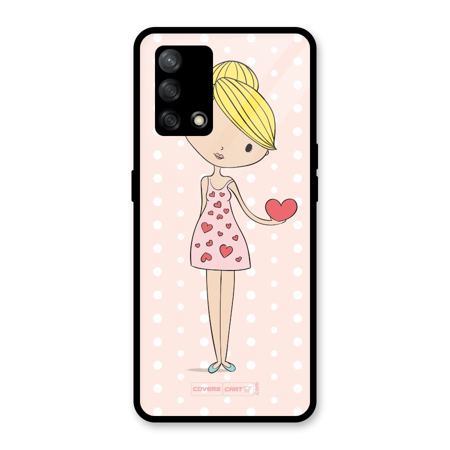 My Innocent Heart Glass Back Case for Oppo F19