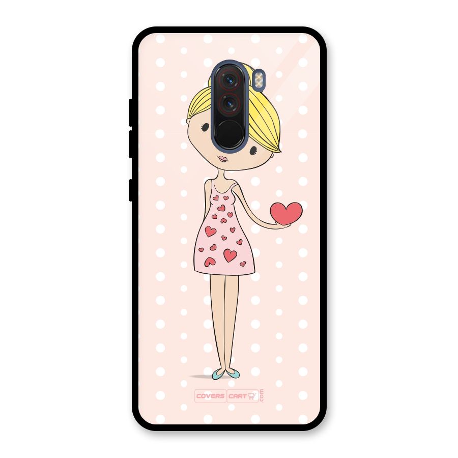 My Innocent Heart Glass Back Case for Poco F1