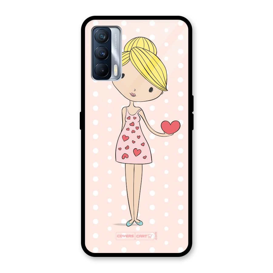 My Innocent Heart Glass Back Case for Realme X7