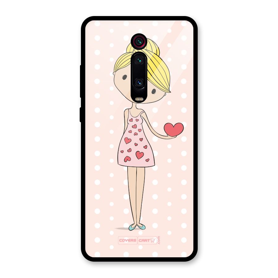 My Innocent Heart Glass Back Case for Redmi K20 Pro