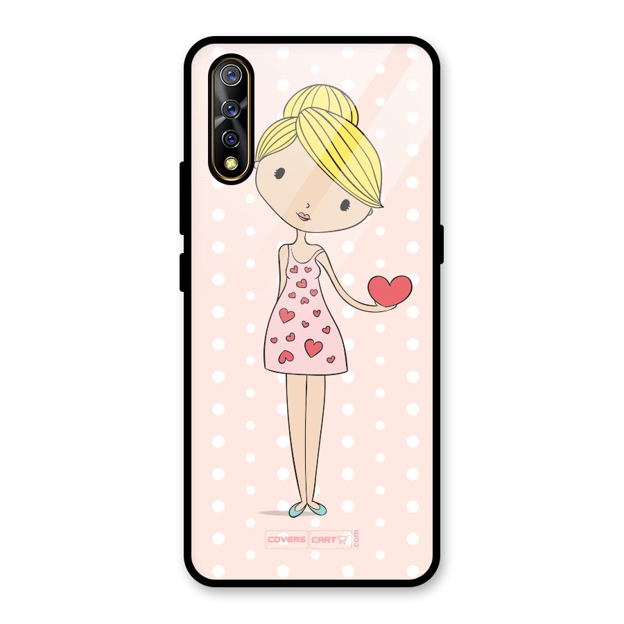 My Innocent Heart Glass Back Case for Vivo S1