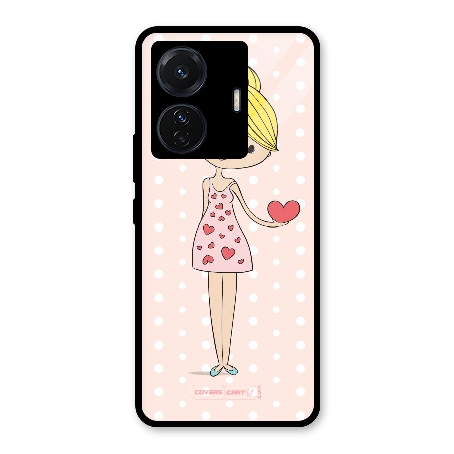 My Innocent Heart Glass Back Case for Vivo T1 Pro