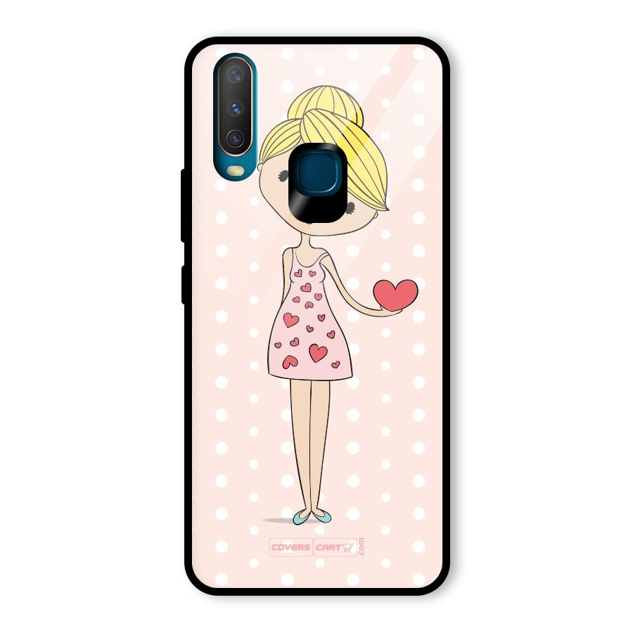 My Innocent Heart Glass Back Case for Vivo U10