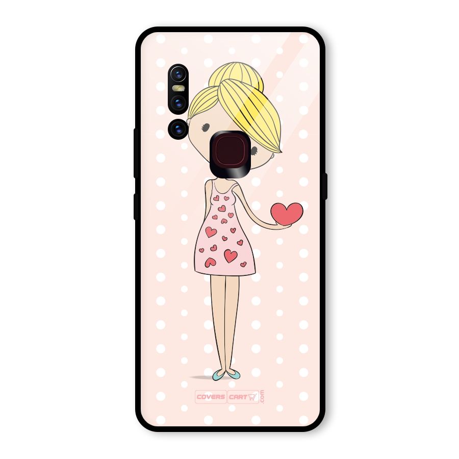 My Innocent Heart Glass Back Case for Vivo V15