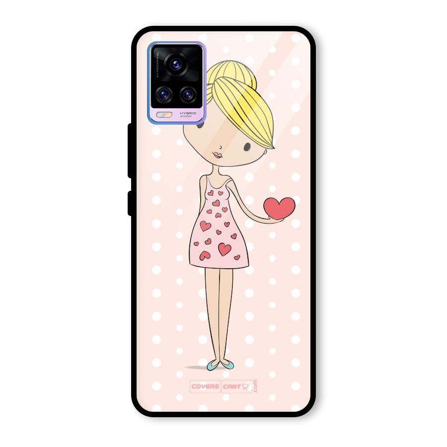 My Innocent Heart Glass Back Case for Vivo V20 Pro