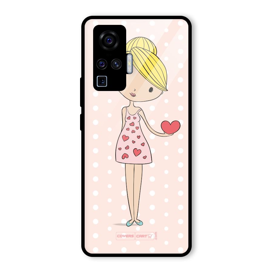 My Innocent Heart Glass Back Case for Vivo X50 Pro