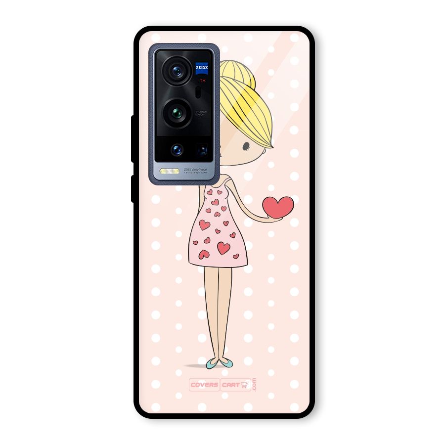 My Innocent Heart Glass Back Case for Vivo X60 Pro Plus