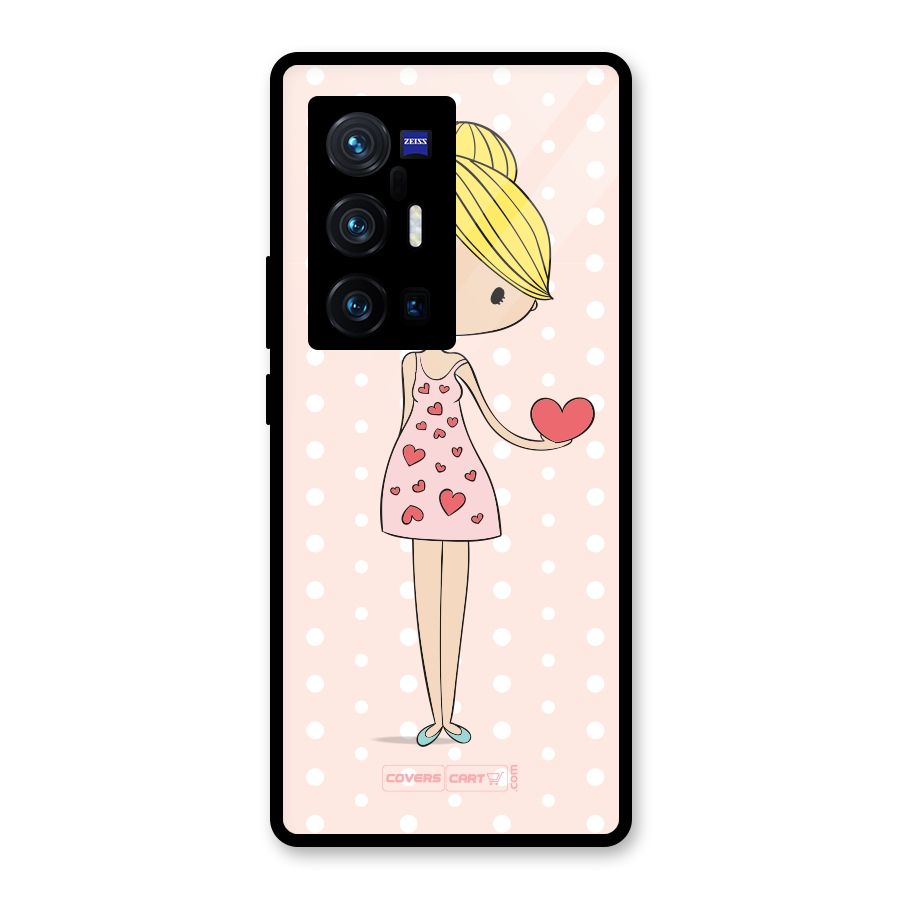 My Innocent Heart Glass Back Case for Vivo X70 Pro Plus