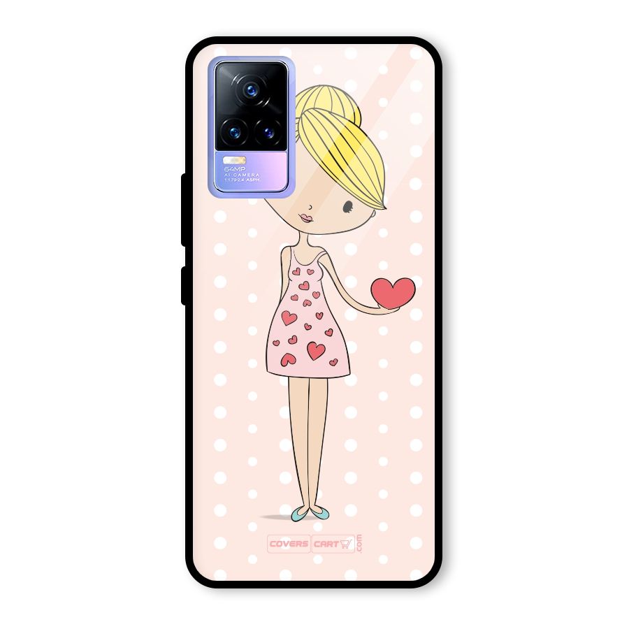 My Innocent Heart Glass Back Case for Vivo Y73