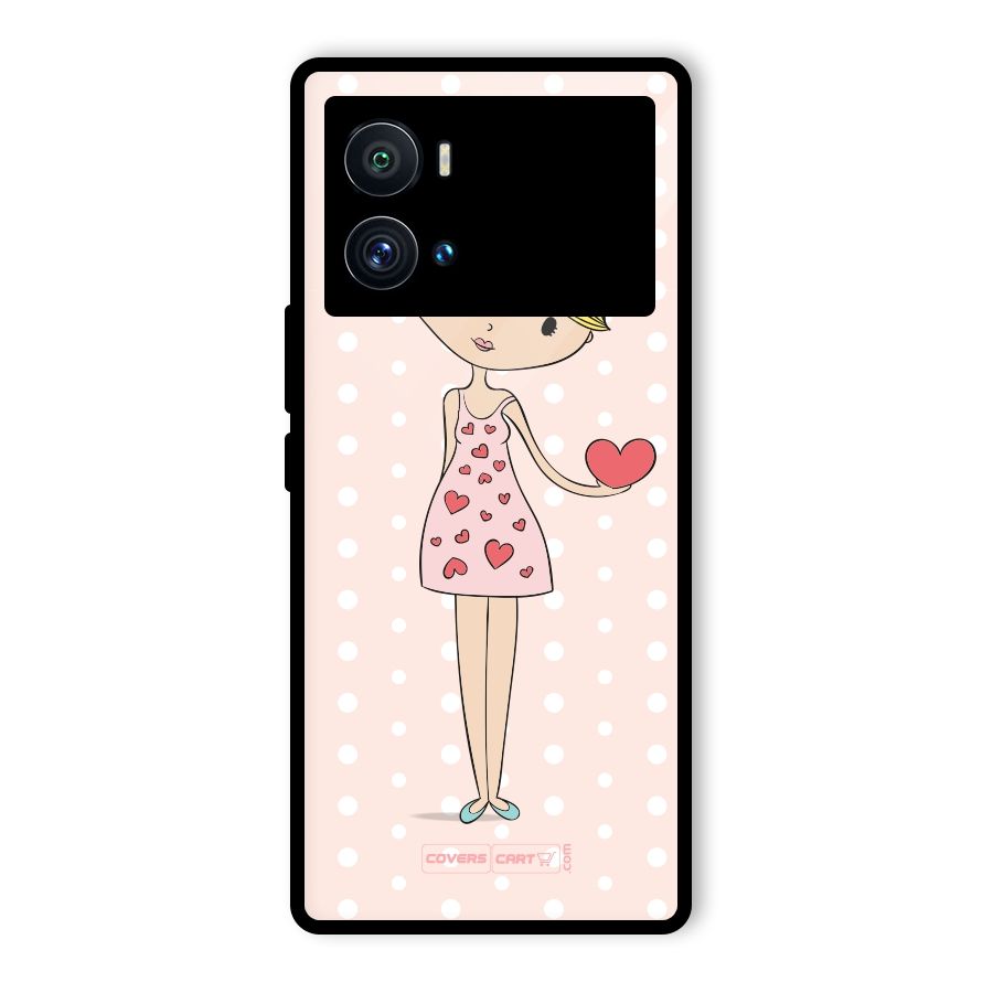 My Innocent Heart Glass Back Case for Vivo iQOO 9 Pro