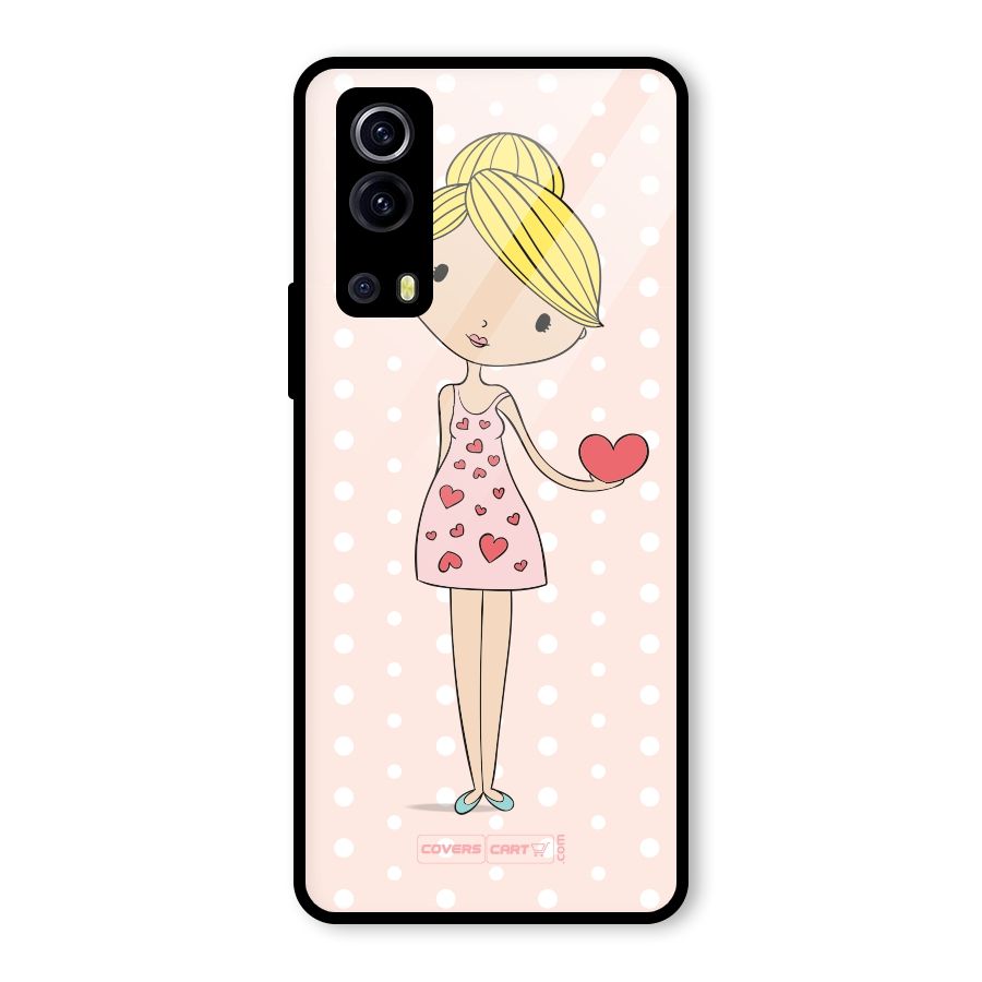 My Innocent Heart Glass Back Case for Vivo iQOO Z3
