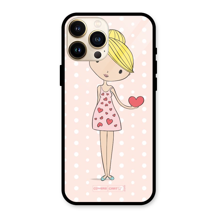 My Innocent Heart Glass Back Case for iPhone 13 Pro Max