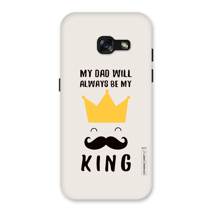 My King Dad Back Case for Galaxy A3 (2017)