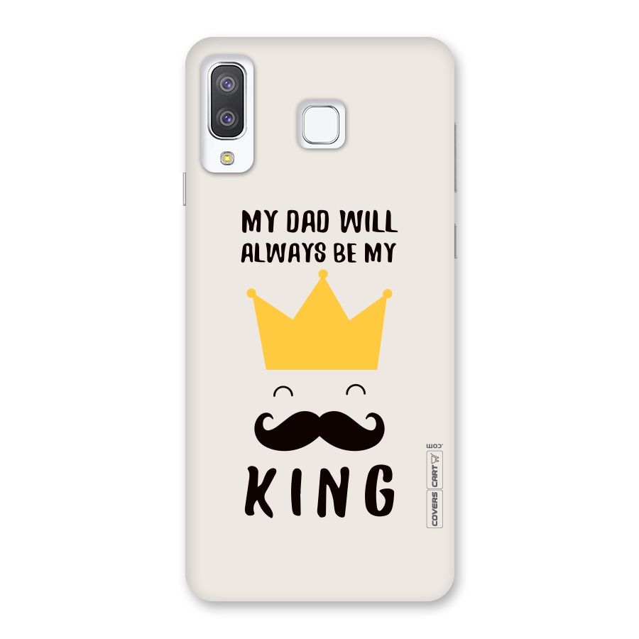 My King Dad Back Case for Galaxy A8 Star