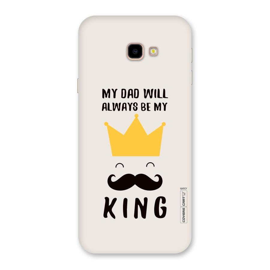 My King Dad Back Case for Galaxy J4 Plus