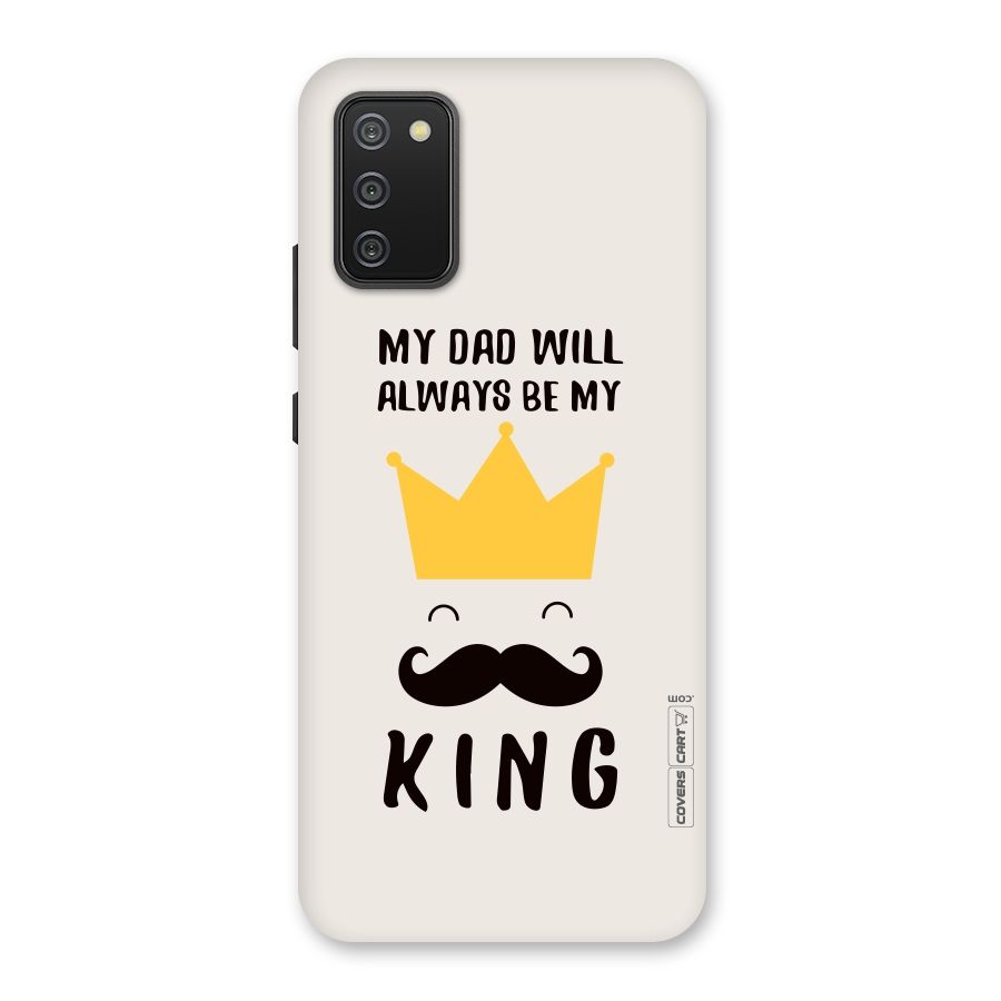 My King Dad Back Case for Galaxy M02s