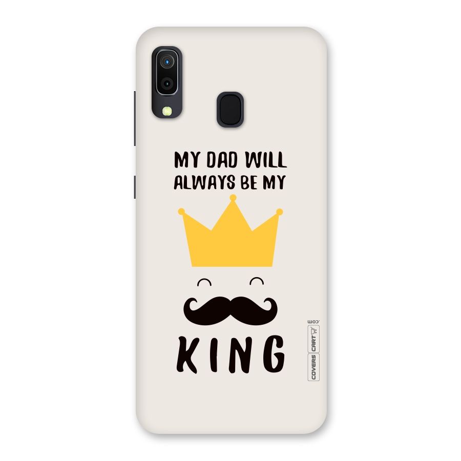 My King Dad Back Case for Galaxy M10s