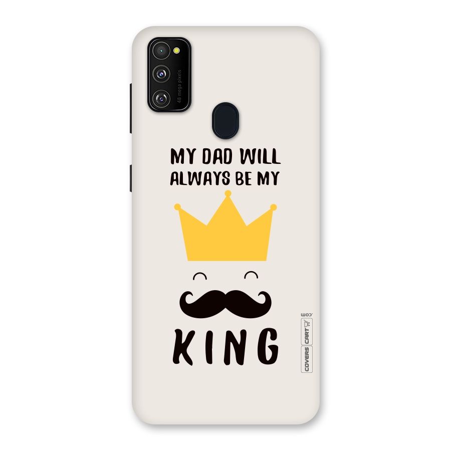 My King Dad Back Case for Galaxy M30s