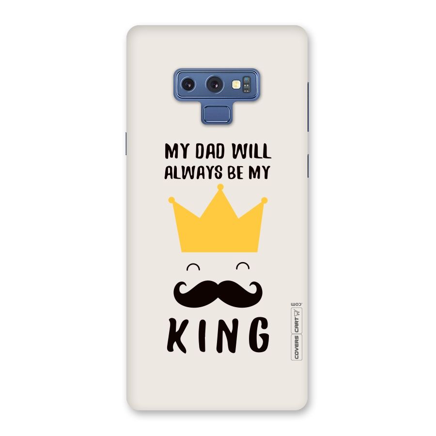 My King Dad Back Case for Galaxy Note 9