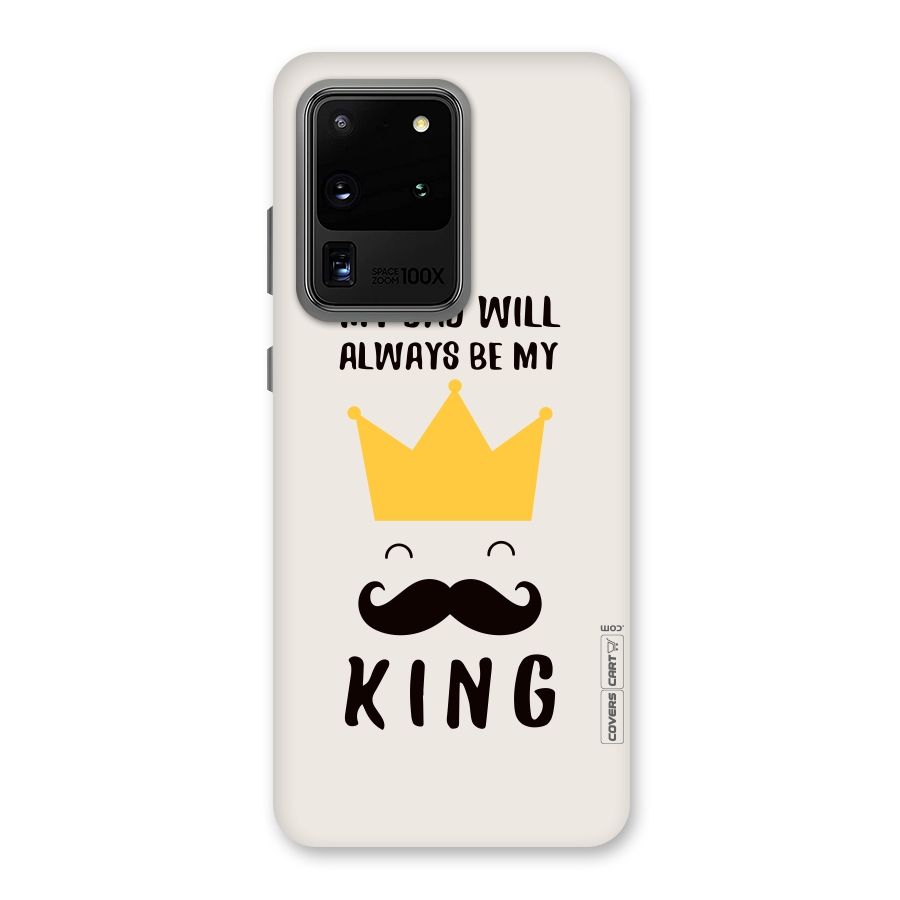 My King Dad Back Case for Galaxy S20 Ultra