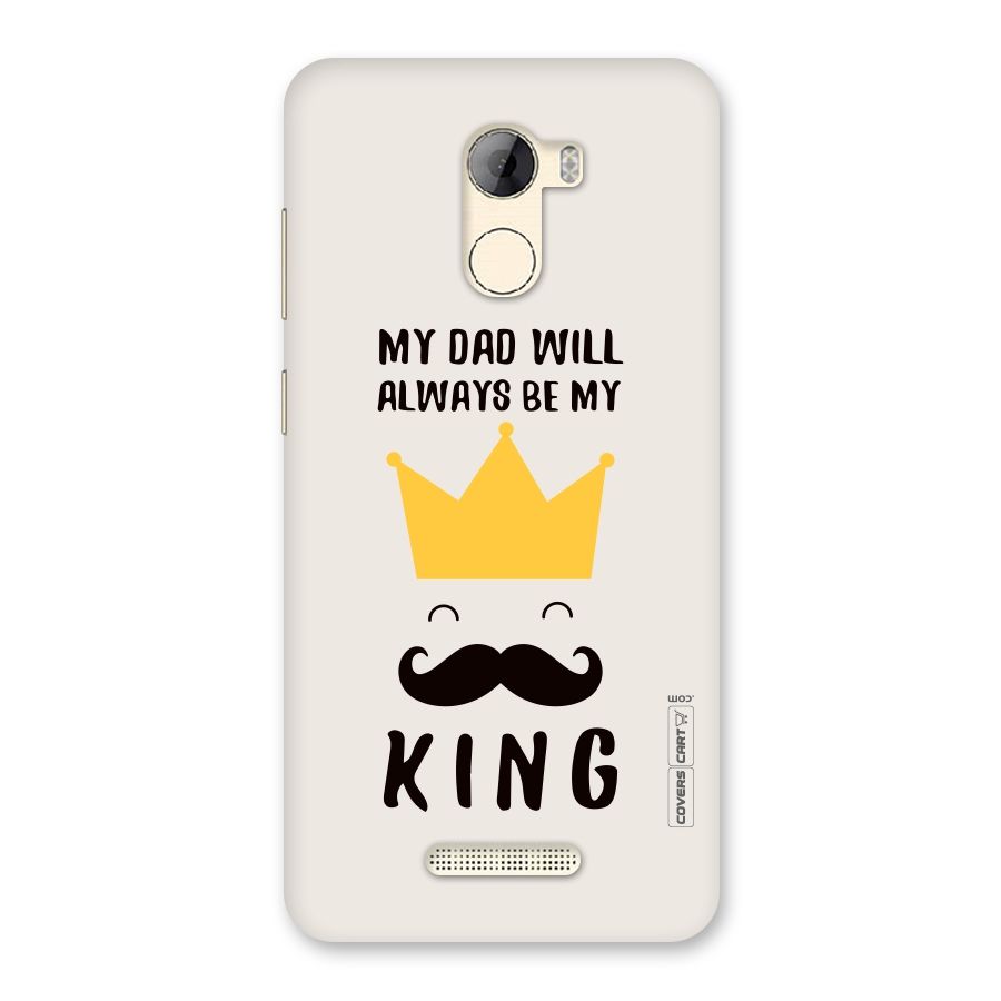 My King Dad Back Case for Gionee A1 LIte