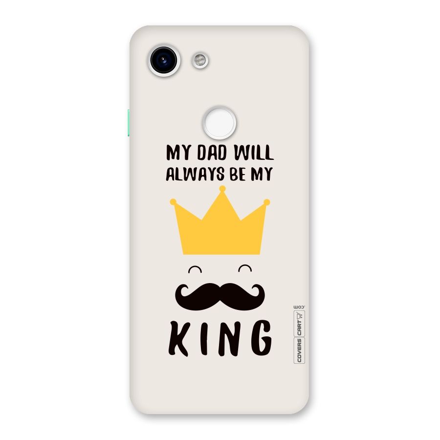 My King Dad Back Case for Google Pixel 3